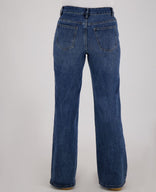 Je m'appelle Broeken Pant Straight Stretch Denim | Dark Blue Denim