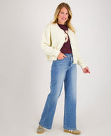 Je m'appelle Tops Tee Flower | Burgundy