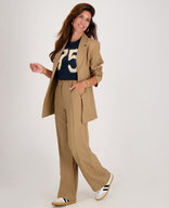 Je m'appelle Tops Tee Flower | Donkerblauw