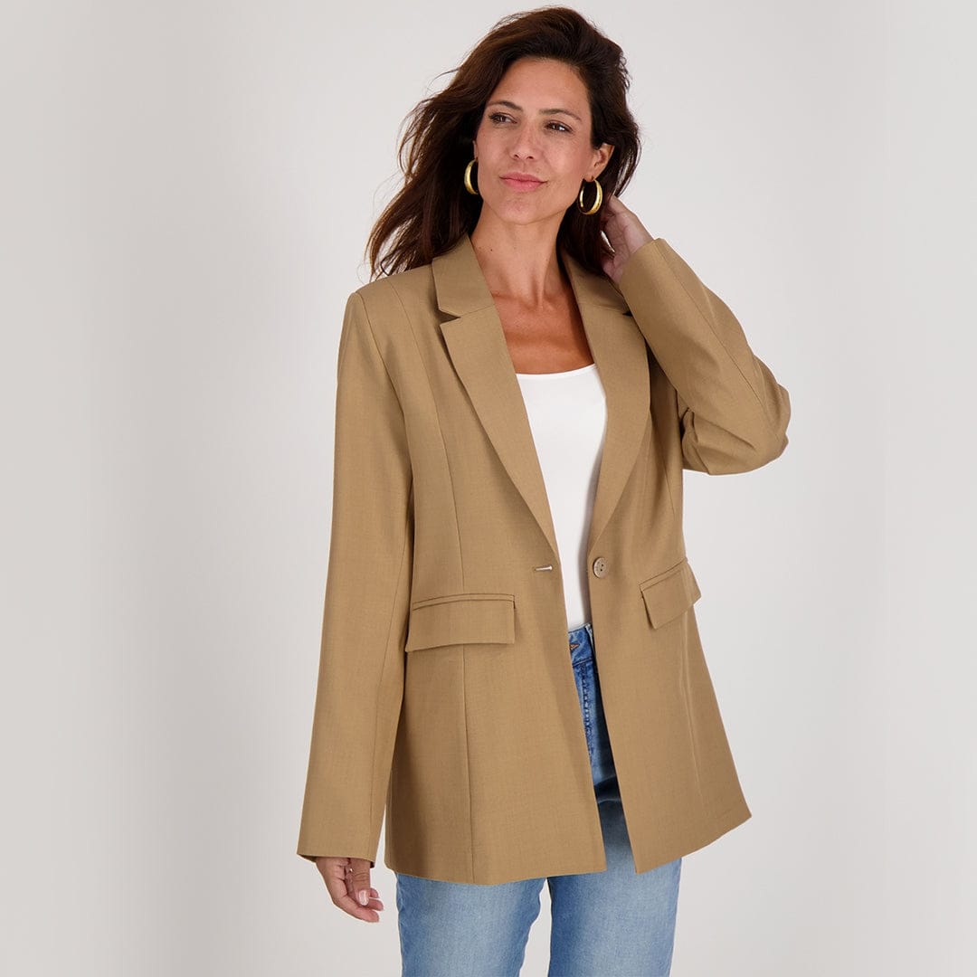 Je m'appelle Jassen Light Toffee / XS Blazer Straight | Light Toffee