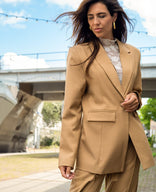 Je m'appelle Jassen Blazer Straight | Light Toffee