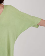 Je m'appelle Tops Pull Summer | Light Green