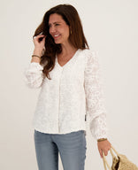 Je m'appelle Tops Off White / XS Blouse Hannah | Off White
