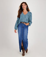Je m'appelle Tops Blouse Hannah | Jeans Blue