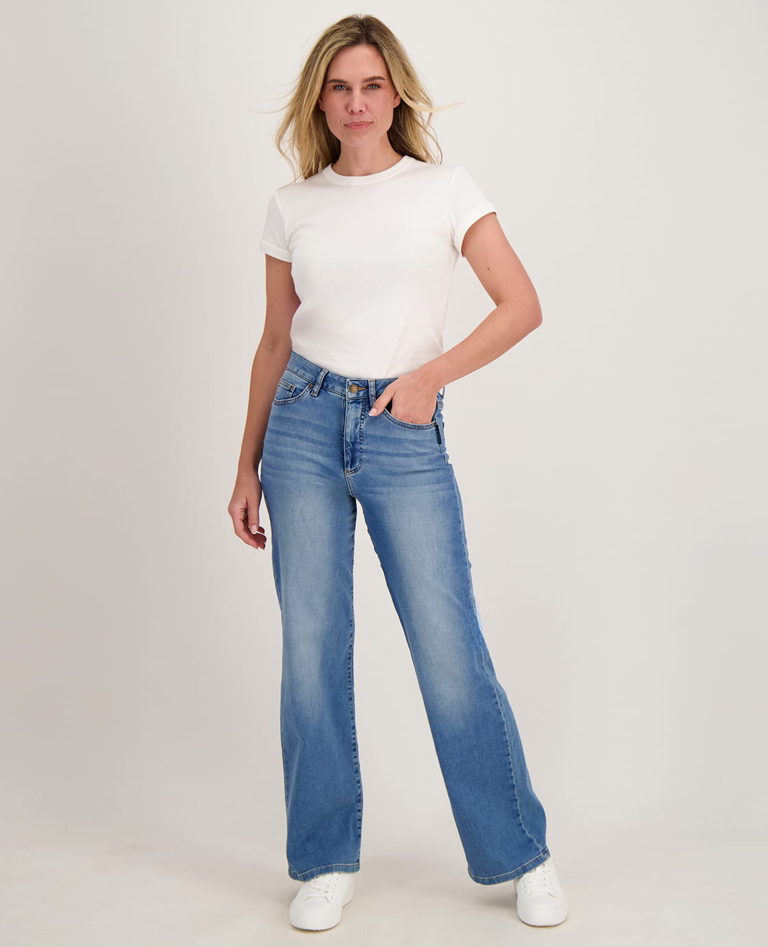 Je m'appelle Broeken Pant Romee Jogg Denim | Light Denim
