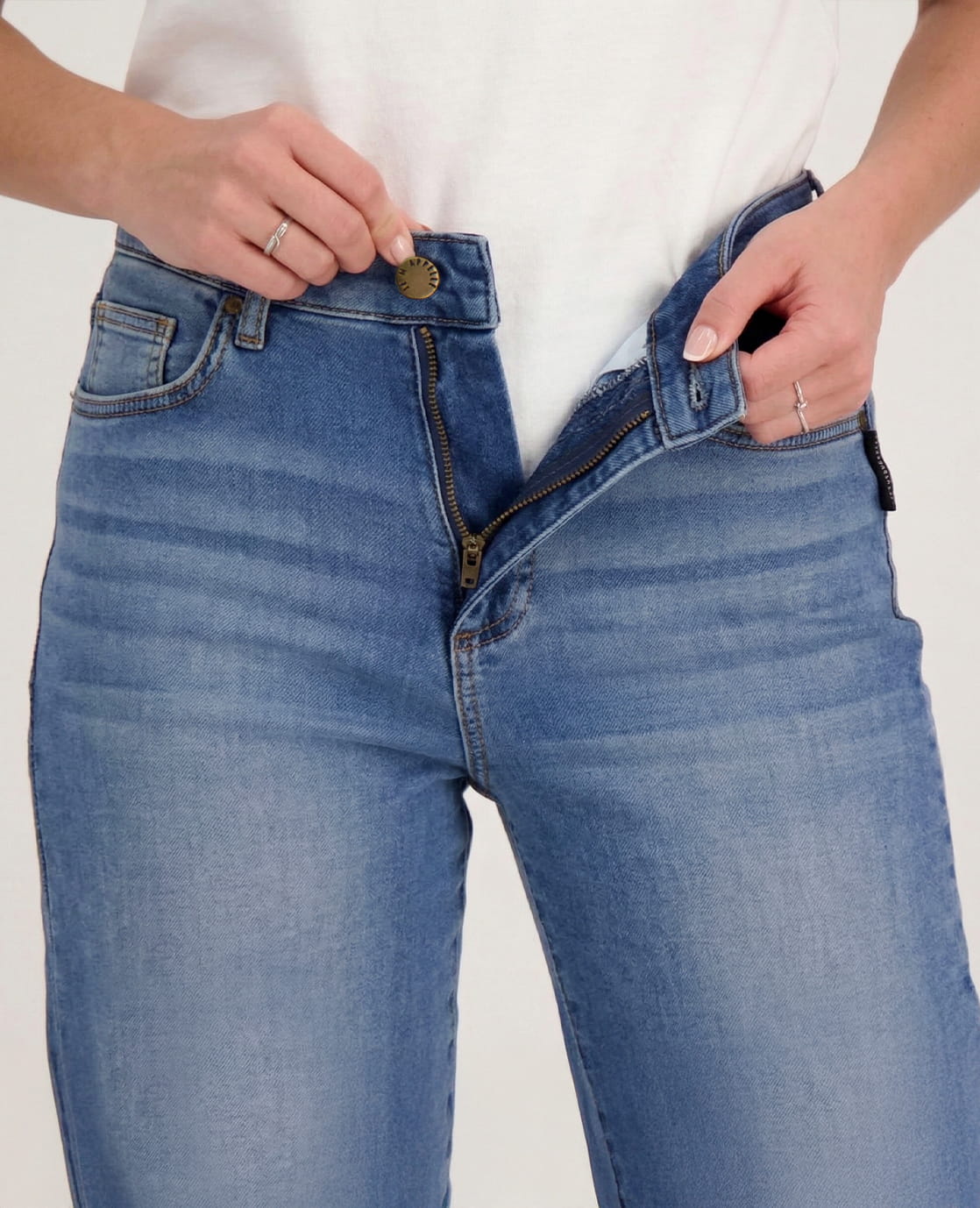 Je m'appelle Broeken Pant Romee Jogg Denim | Medium Denim