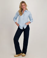 Je m'appelle Tops Blouse Ciara | Lichtblauw