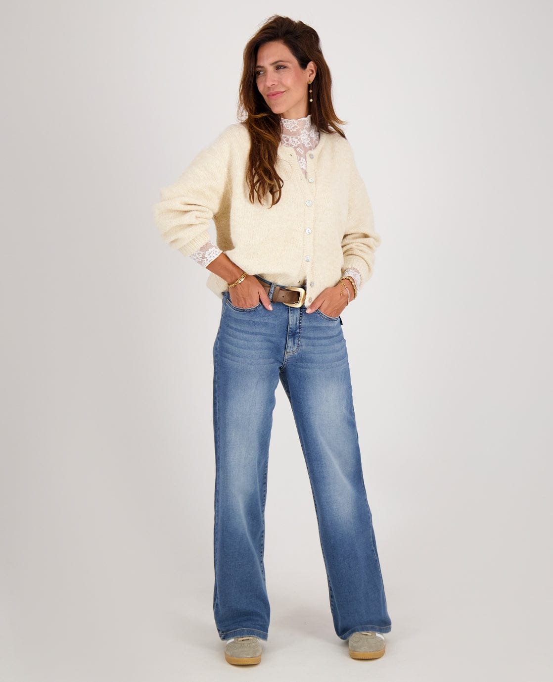 Je m'appelle Broeken Pant Romee Jogg Denim | Dark Denim