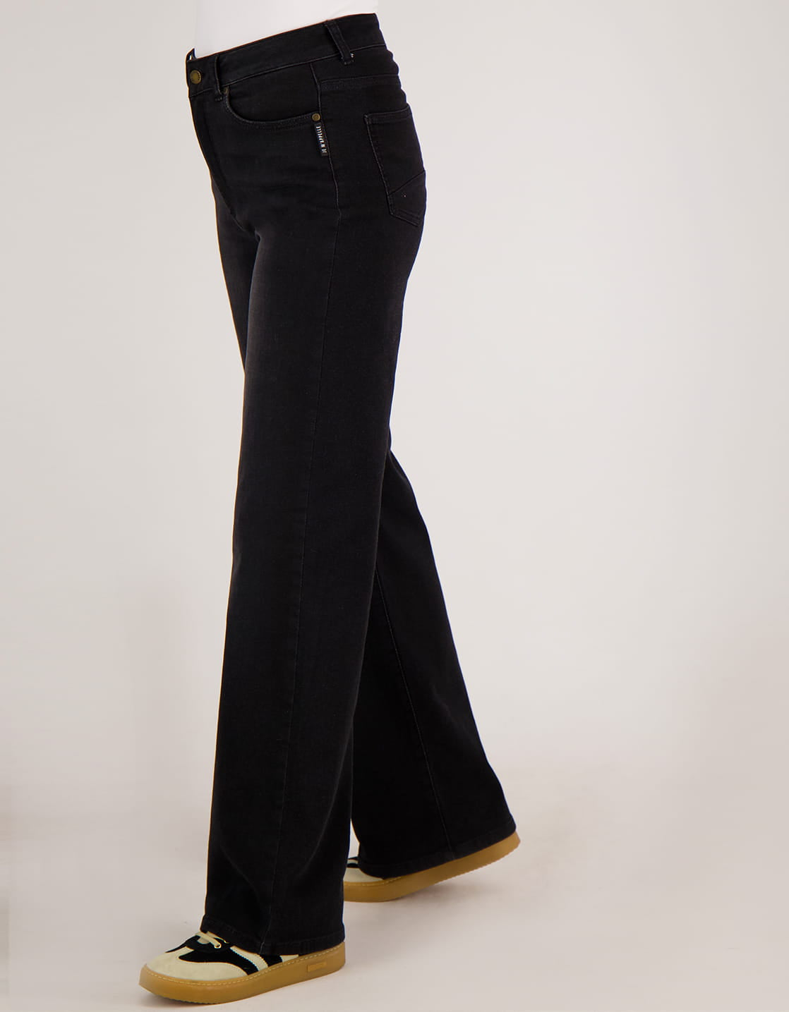 Je m'appelle Broeken Pant Romee Jogg Denim | Black Denim
