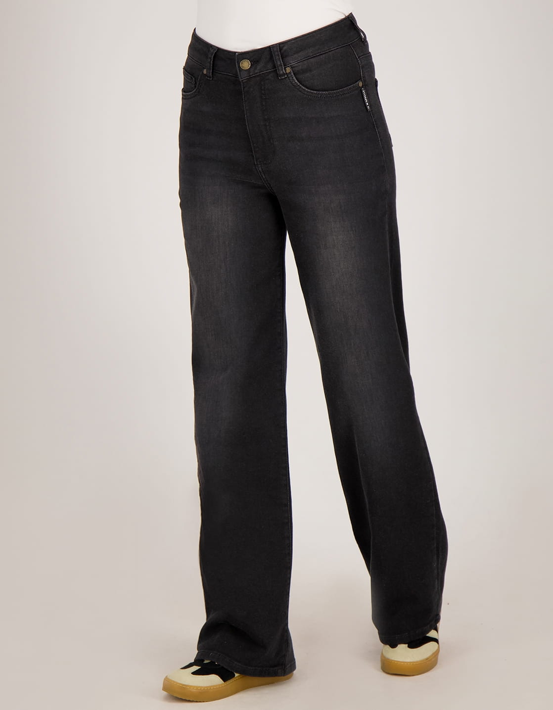 Je m'appelle Broeken Pant Romee Jogg Denim | Dark Grey Denim