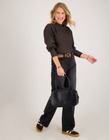 Je m'appelle Broeken Pant Romee Jogg Denim | Dark Grey Denim