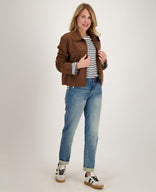 Je m'appelle Jassen Jacket Loise | Chestnut Brown