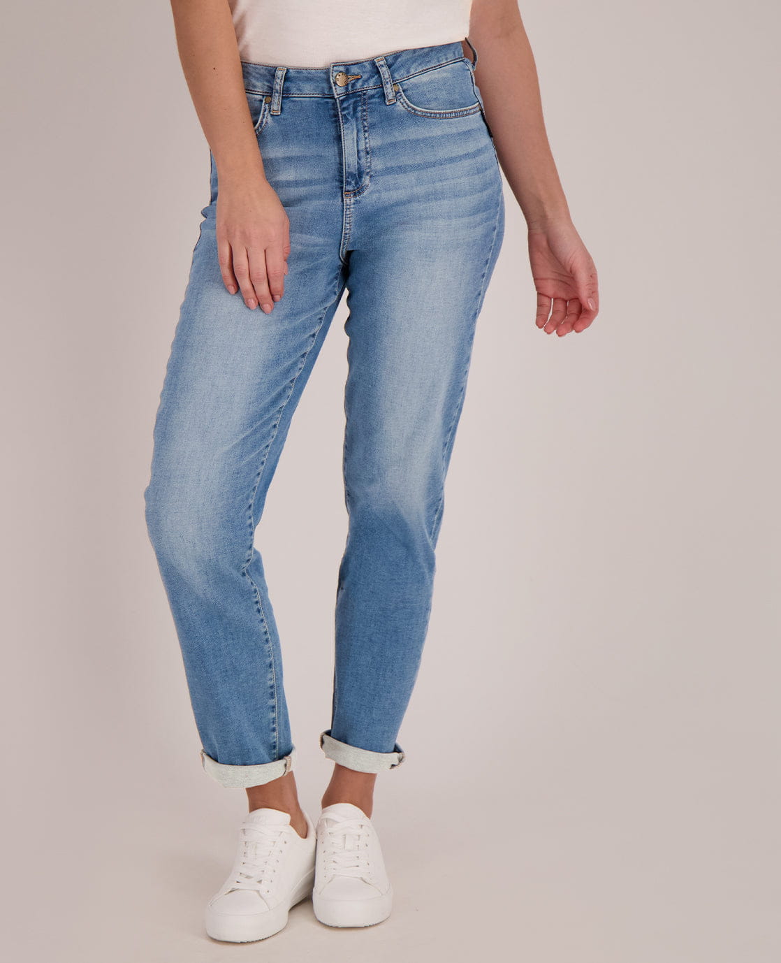 Je m'appelle Broeken Pant Lynn Jogg Denim | Light Denim