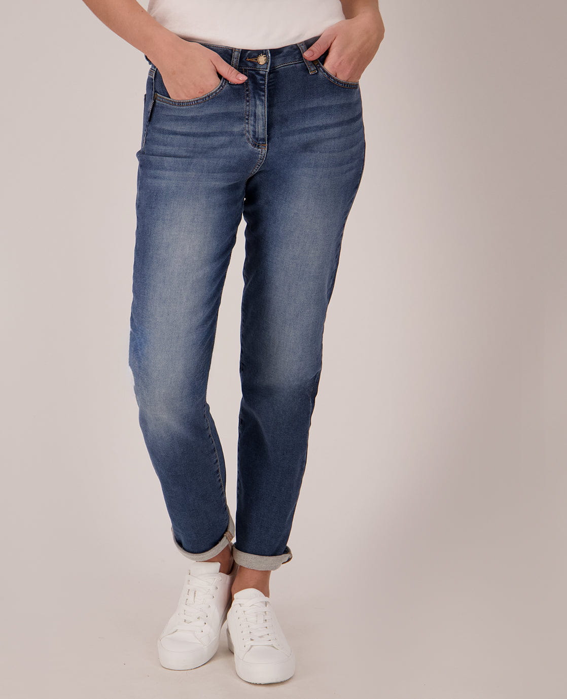Je m'appelle Broeken Pant Lynn Jogg Denim | Dark Denim