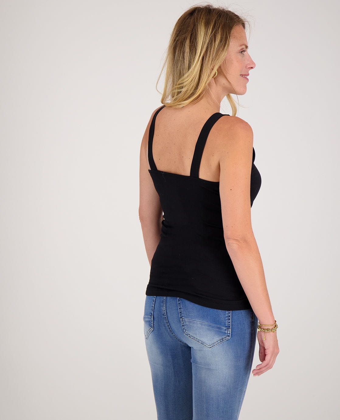 Je m'appelle Tops Tanktop | Zwart