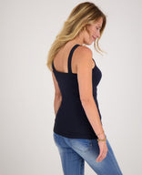 Je m'appelle Tops Tanktop | Donkerblauw