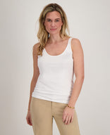 Je m'appelle Tops Wit / XS Tanktop | Wit