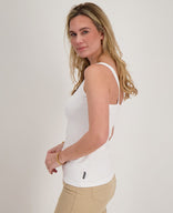 Je m'appelle Tops Tanktop | Wit