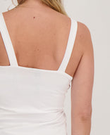 Je m'appelle Tops Tanktop | Wit