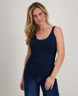 Je m'appelle Tops Indigo Blue / XS Tanktop | Indigo Blue