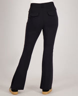 Je m'appelle Broeken Pant Lyon Flare Travel +++ | Zwart