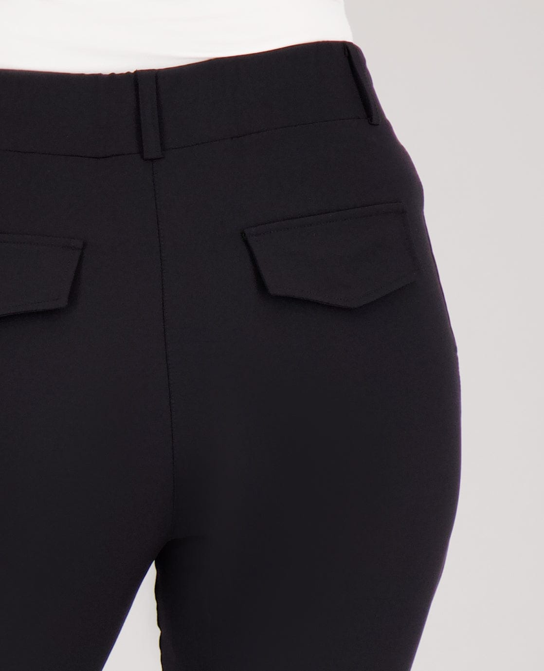 Je m'appelle Broeken Pant Lyon Flare Travel +++ | Zwart