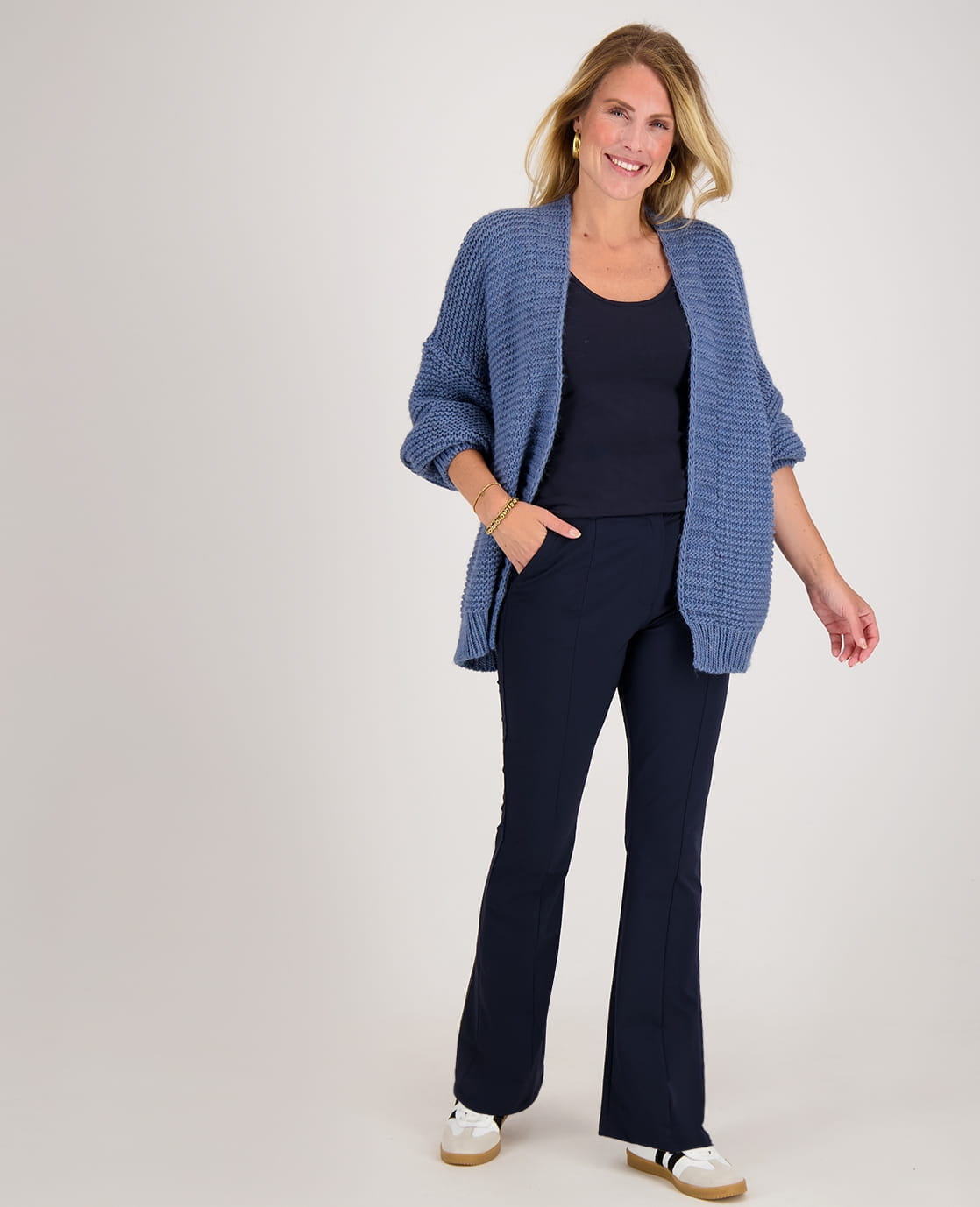 Je m'appelle Tops Tanktop | Donkerblauw