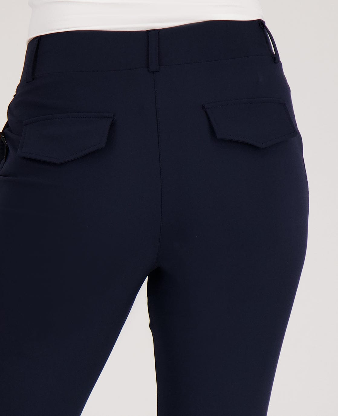 Je m'appelle Broeken Pant Lyon Flare Travel +++ | Donkerblauw