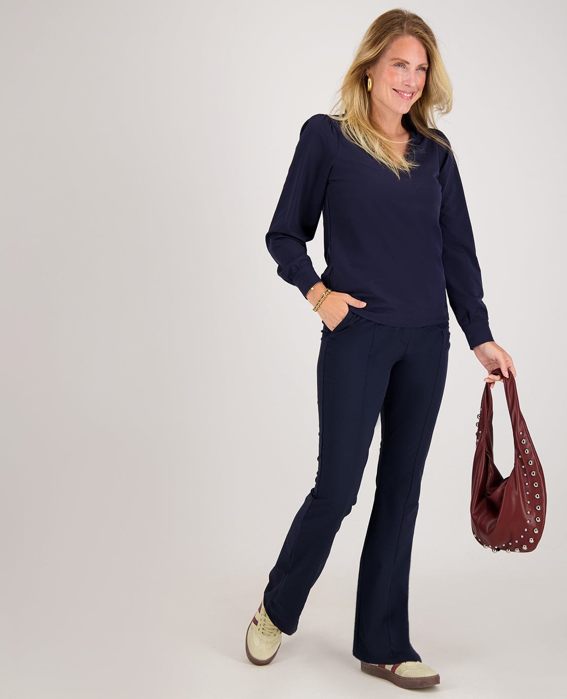 Je m'appelle Tops Top Nadine Travel | Donkerblauw