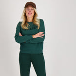 Je m'appelle Tops Bottle Green / XS Sweater Ella | Bottle Green