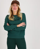 Je m'appelle Tops Sweater Ella | Bottle Green