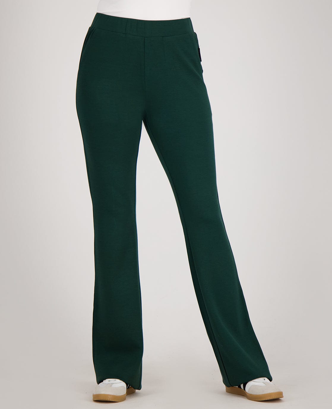 Je m'appelle Broeken Pant Flare | Bottle Green