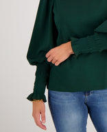 Je m'appelle Tops Top Ela | Bottle Green