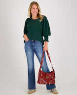 Je m'appelle Tops Top Ela | Bottle Green