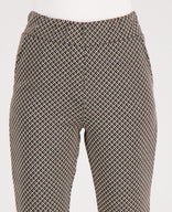 Je m'appelle Broeken Pant Flare Jacky | Dark Greige/Zwart