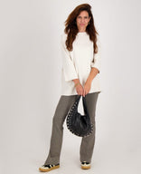 Je m'appelle Tops Pull Jacky | Dark Greige