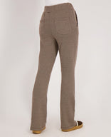 Je m'appelle Broeken Pant Flare Jacky | Dark Greige/Coffee