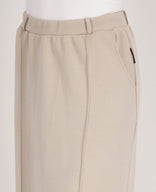 Je m'appelle Jurken Skirt Pintuck | Light Taupe