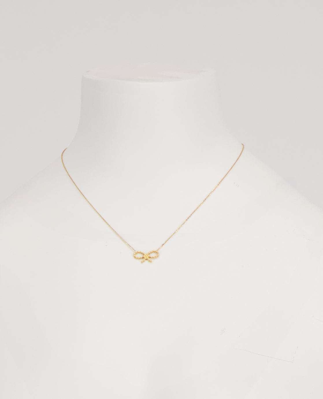 Je m'appelle Accessoires Goud / One Size Necklace Petit Bow | Goud
