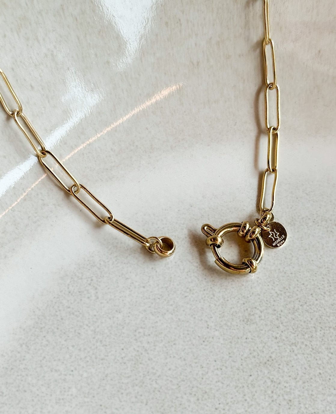 Je m'appelle Accessoires Goud / One Size Necklace Petit Chain | Goud