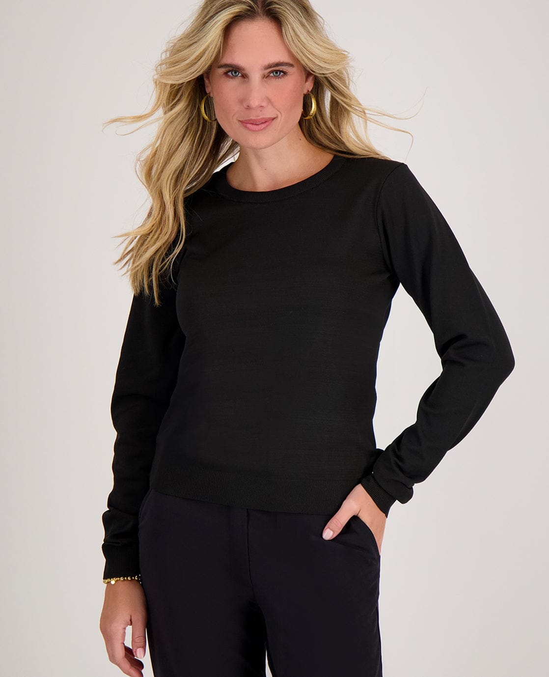 Je m'appelle Tops Zwart / XS Top Esmay | Zwart