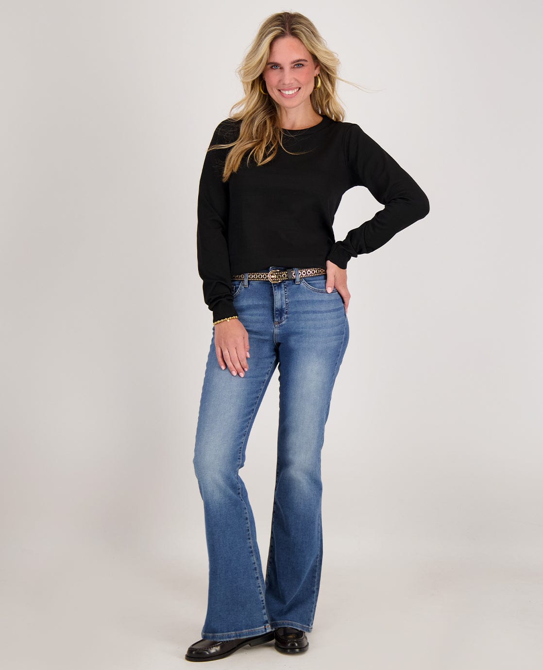 Je m'appelle Tops Top Esmay | Zwart