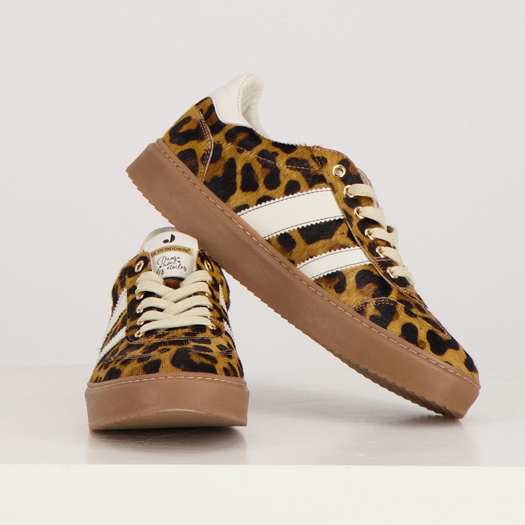 Je m'appelle Schoenen Sneakers Stripes | Multicolor/Bruin