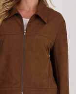 Je m'appelle Jassen Jacket Loise | Chestnut Brown