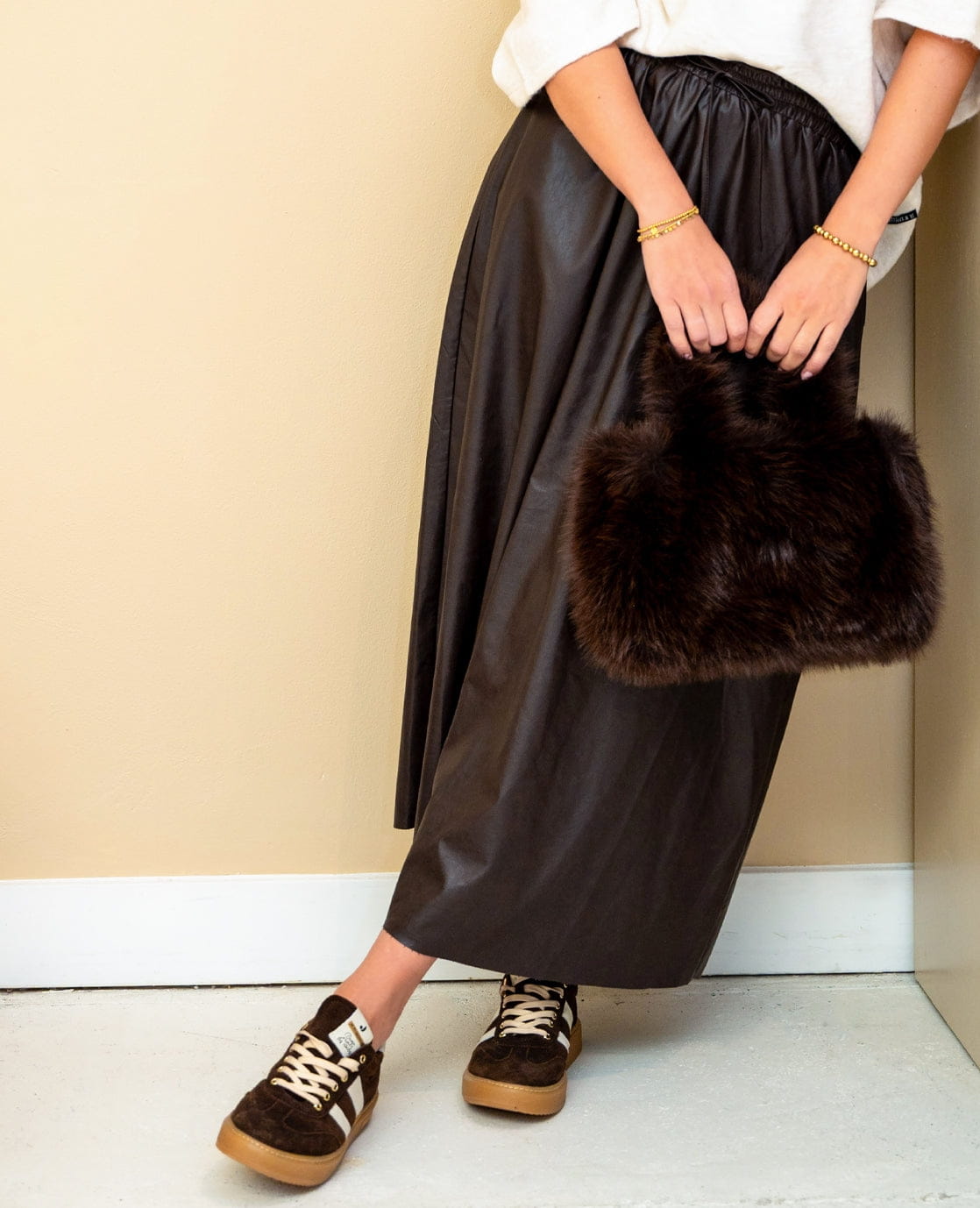 Je m'appelle Jurken Skirt | Coffee