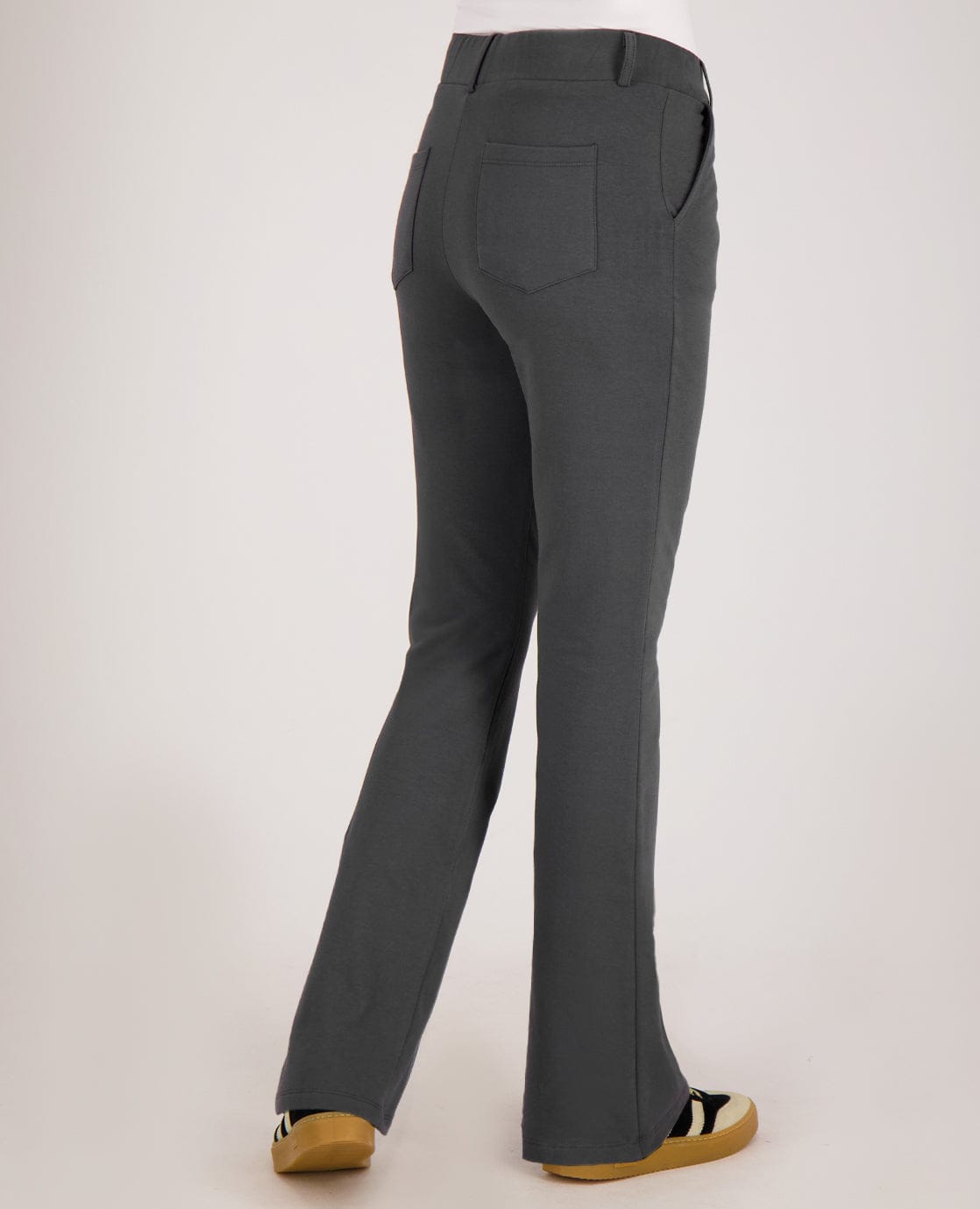 Je m'appelle Broeken Pant Flare Easy | Antracite Grey