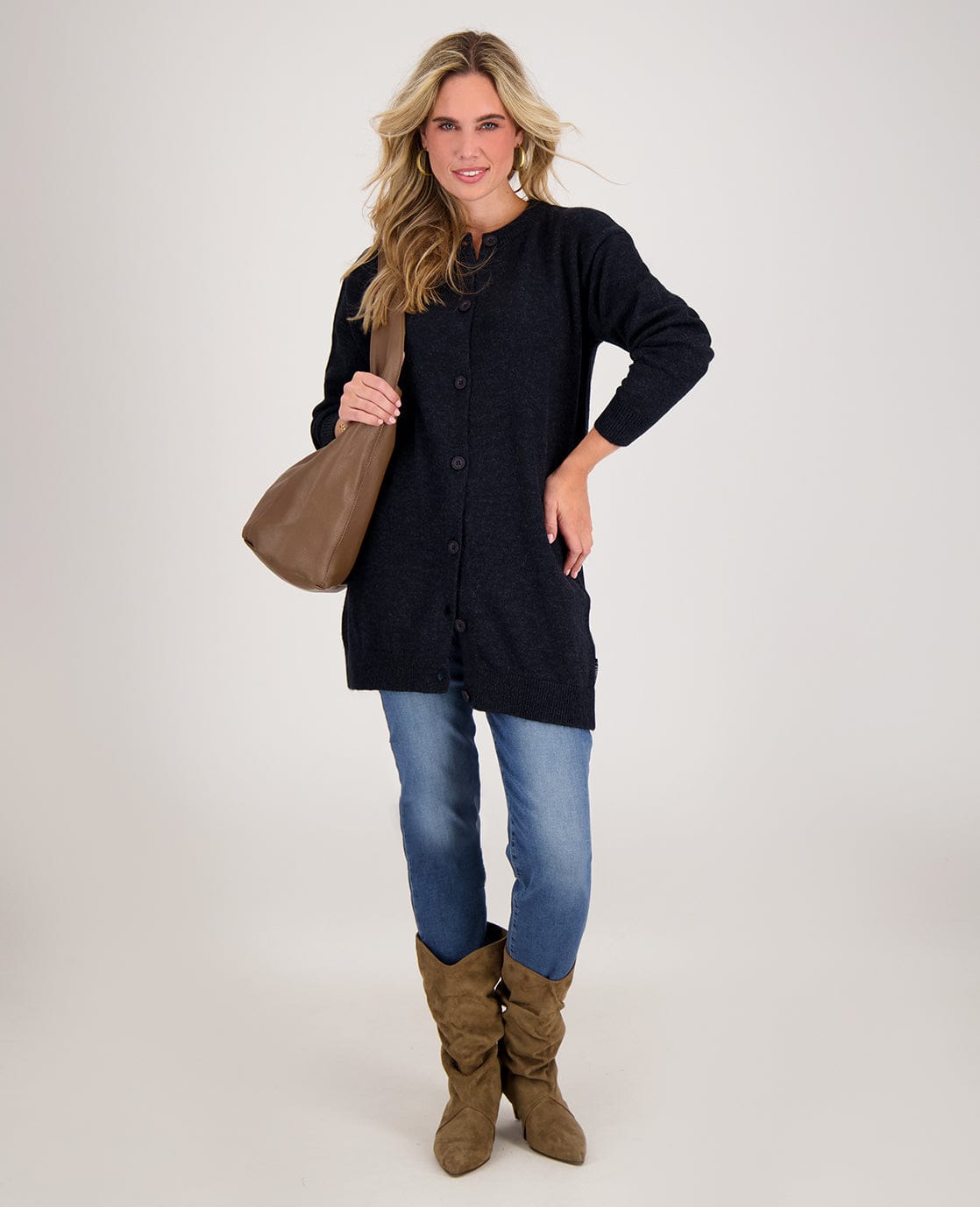 Je m'appelle Vesten Veste Mara Longue | Donkerblauw