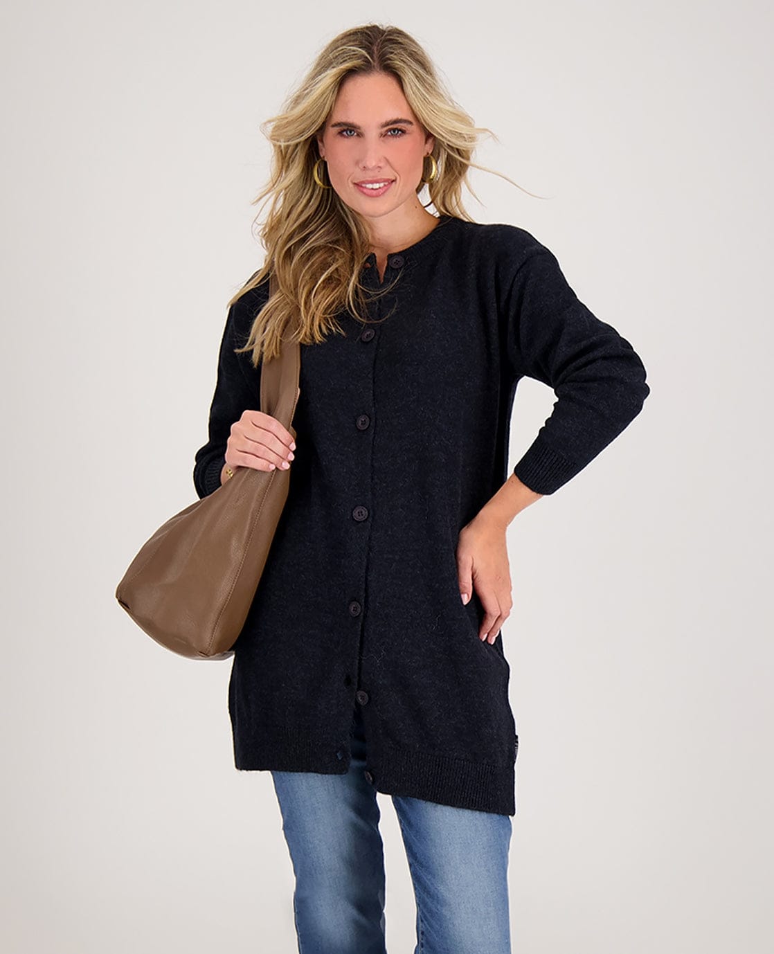 Je m'appelle Vesten Veste Mara Longue | Donkerblauw
