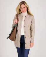 Je m'appelle Vesten Taupe / XS/S Veste Mara Longue | Taupe