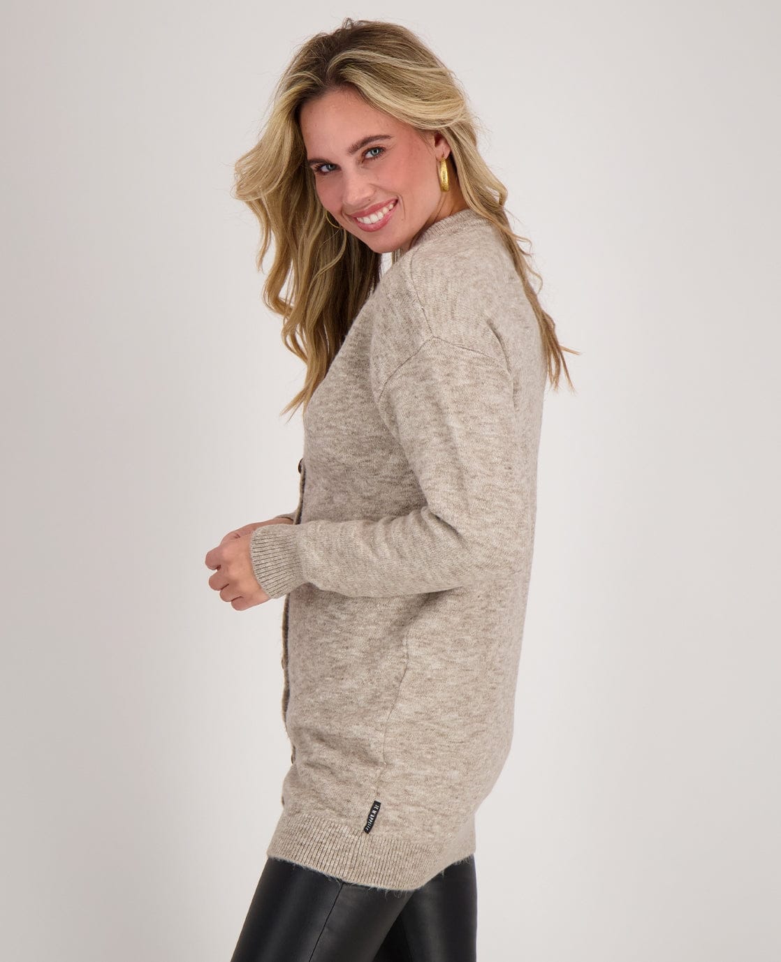 Je m'appelle Vesten Veste Mara Longue | Taupe